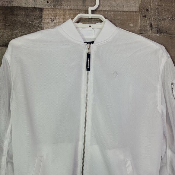 New Converse Mesh Mens Jacket Large - Picture 2 of 7